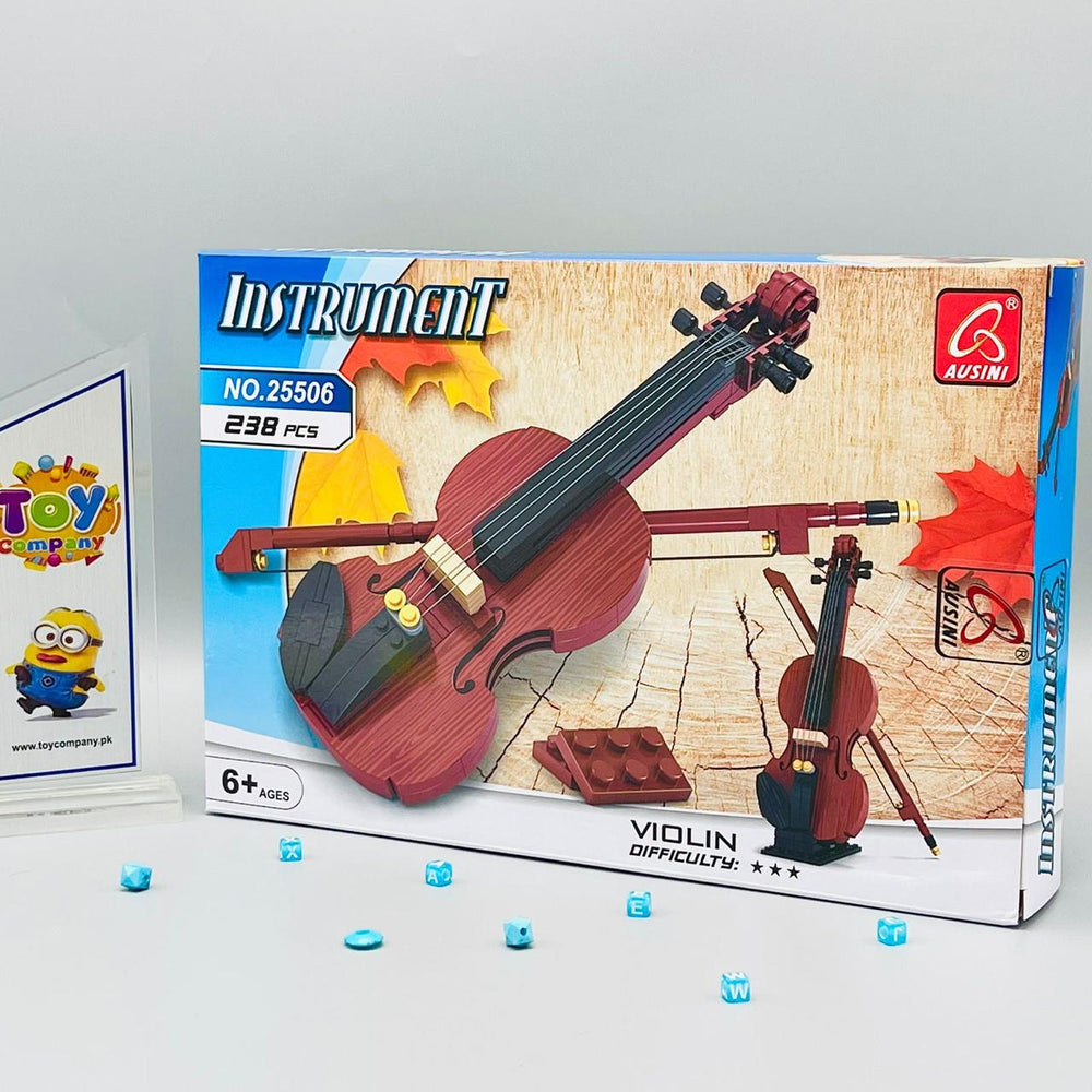 Musical Instruments Plastic Violin Building Blocks