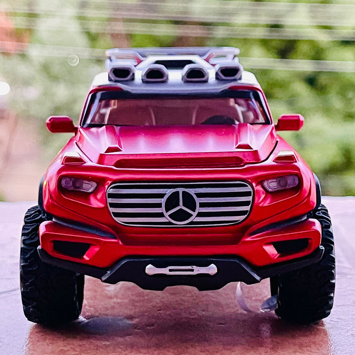 Diecast Mercedes Energ Force Off Road Model Car