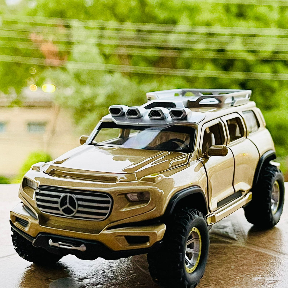 Diecast Mercedes Energ Force Off Road Model Car