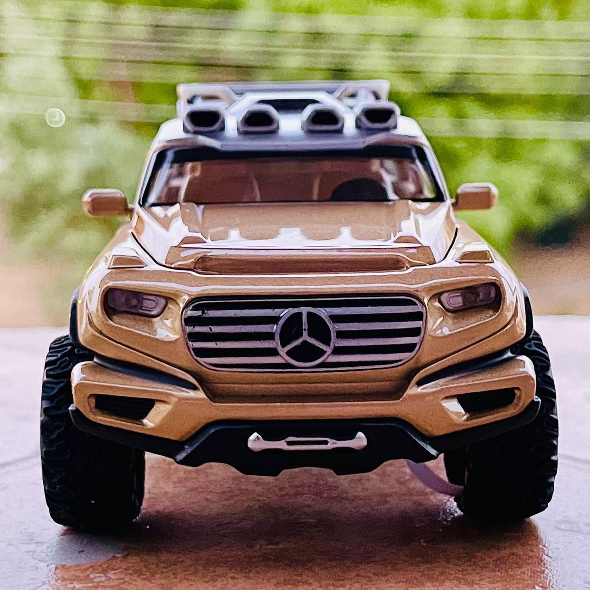 Diecast Mercedes Energ Force Off Road Model Car