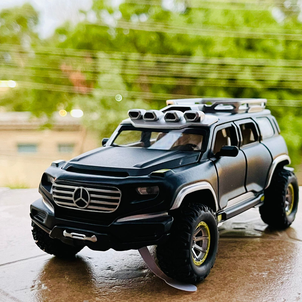 Diecast Mercedes Energ Force Off Road Model Car