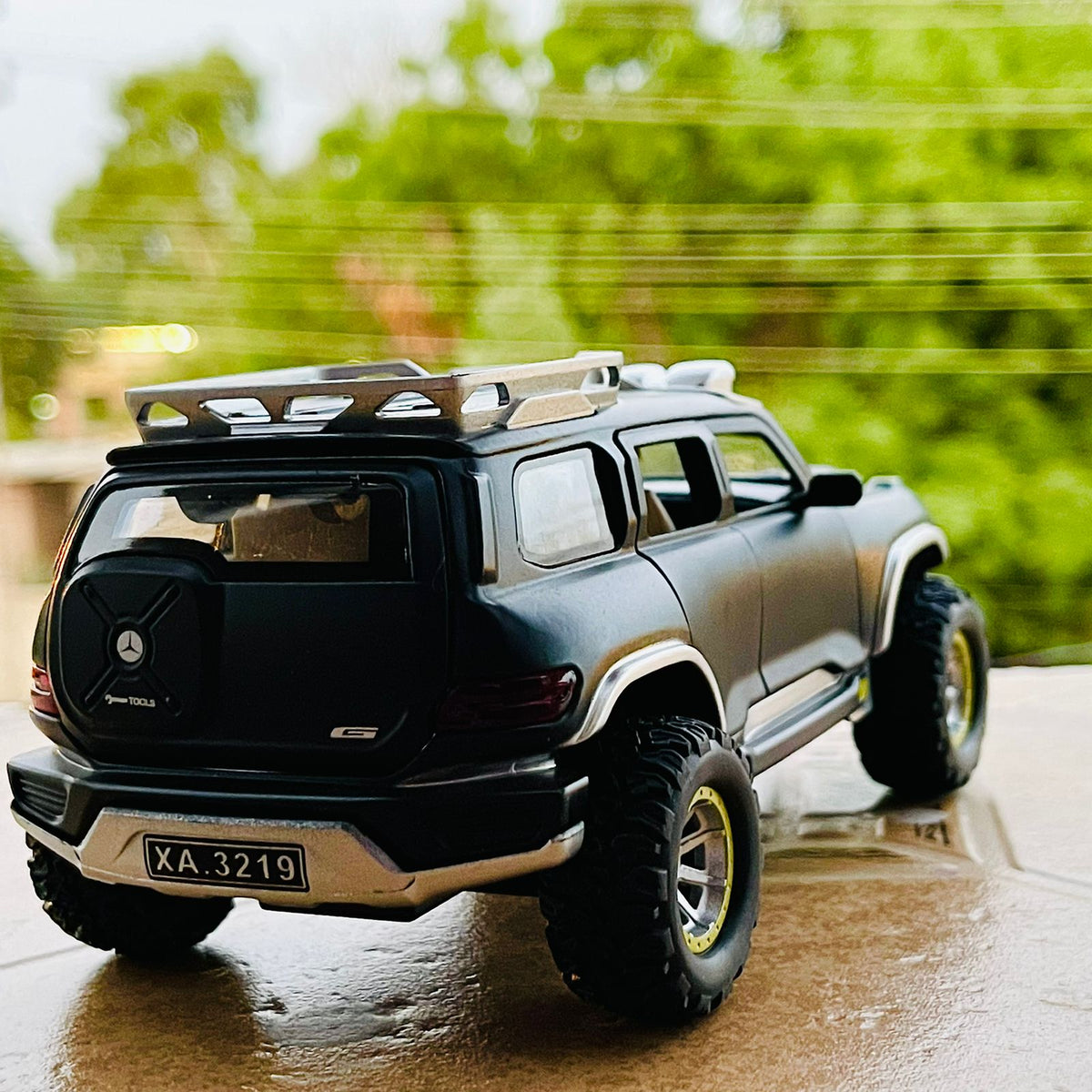 Diecast Mercedes Energ Force Off Road Model Car