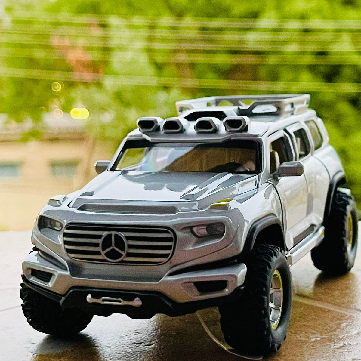 Diecast Mercedes Energ Force Off Road Model Car