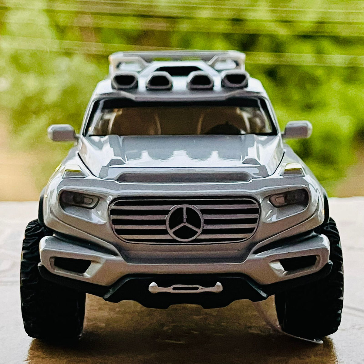 Diecast Mercedes Energ Force Off Road Model Car