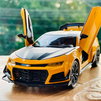 Thumbnail for Diecast Chevrolet Camaro with Light Scale 1:24