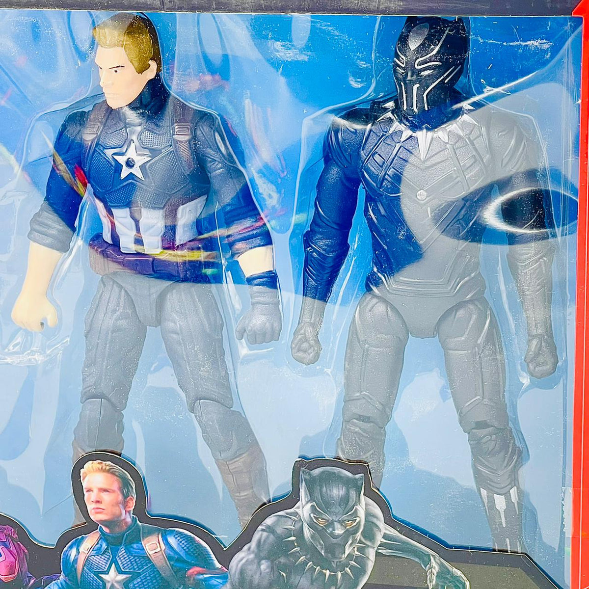 Superhero Action Figures - 6 PCS