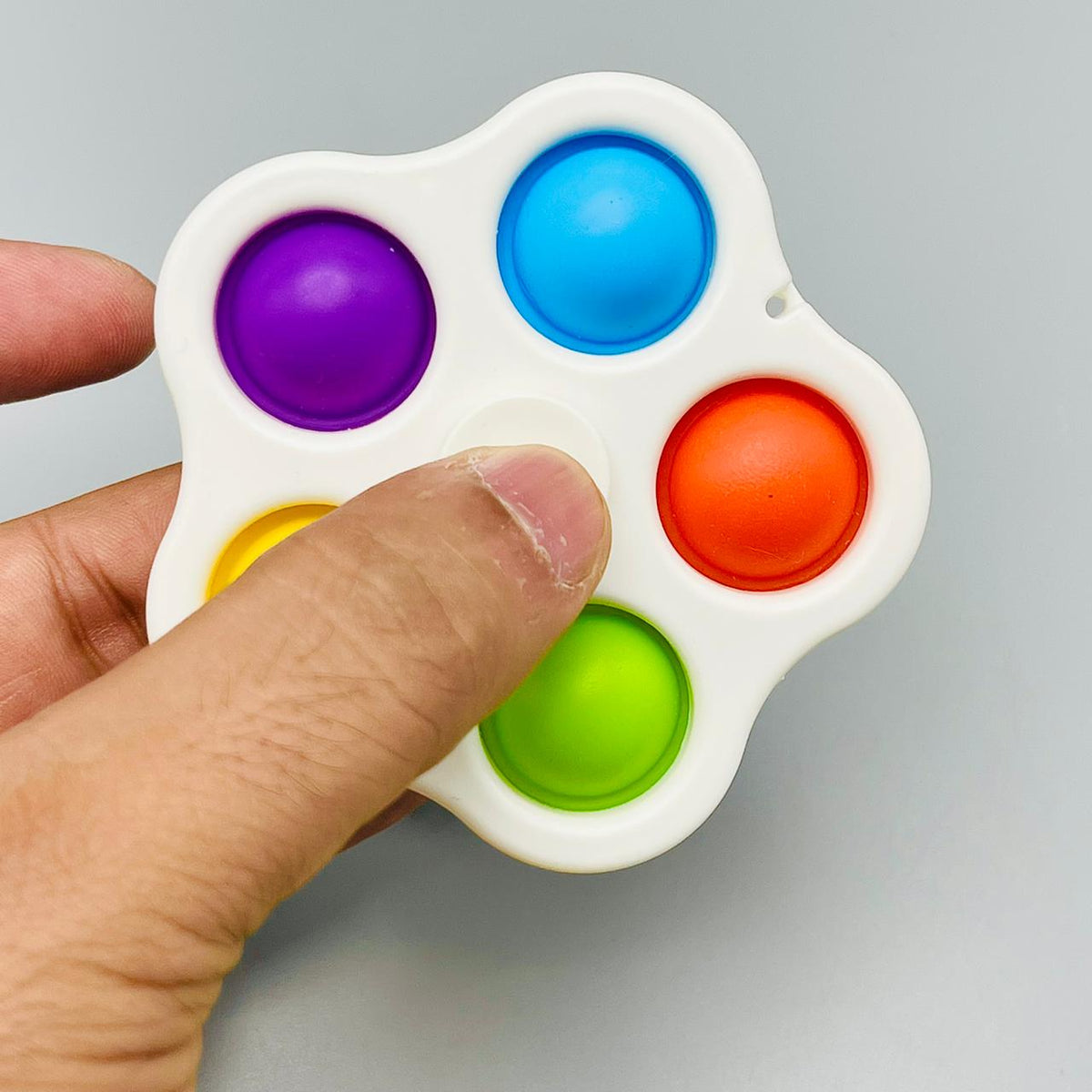 Simple Dimple Fidget Spinner Pop It