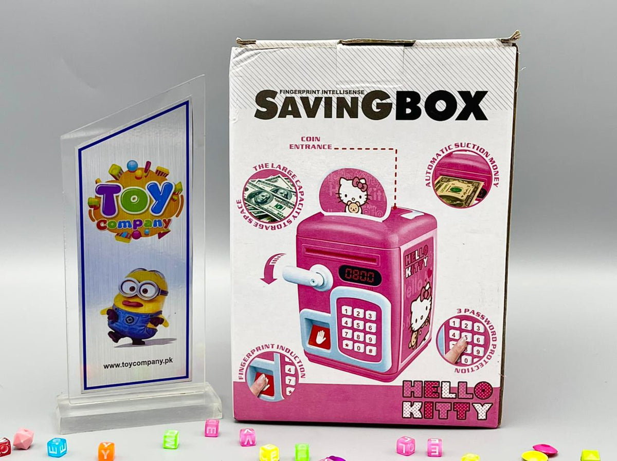 Premium Quality Hello Kitty Piggy Bank ATM with Finger Print
