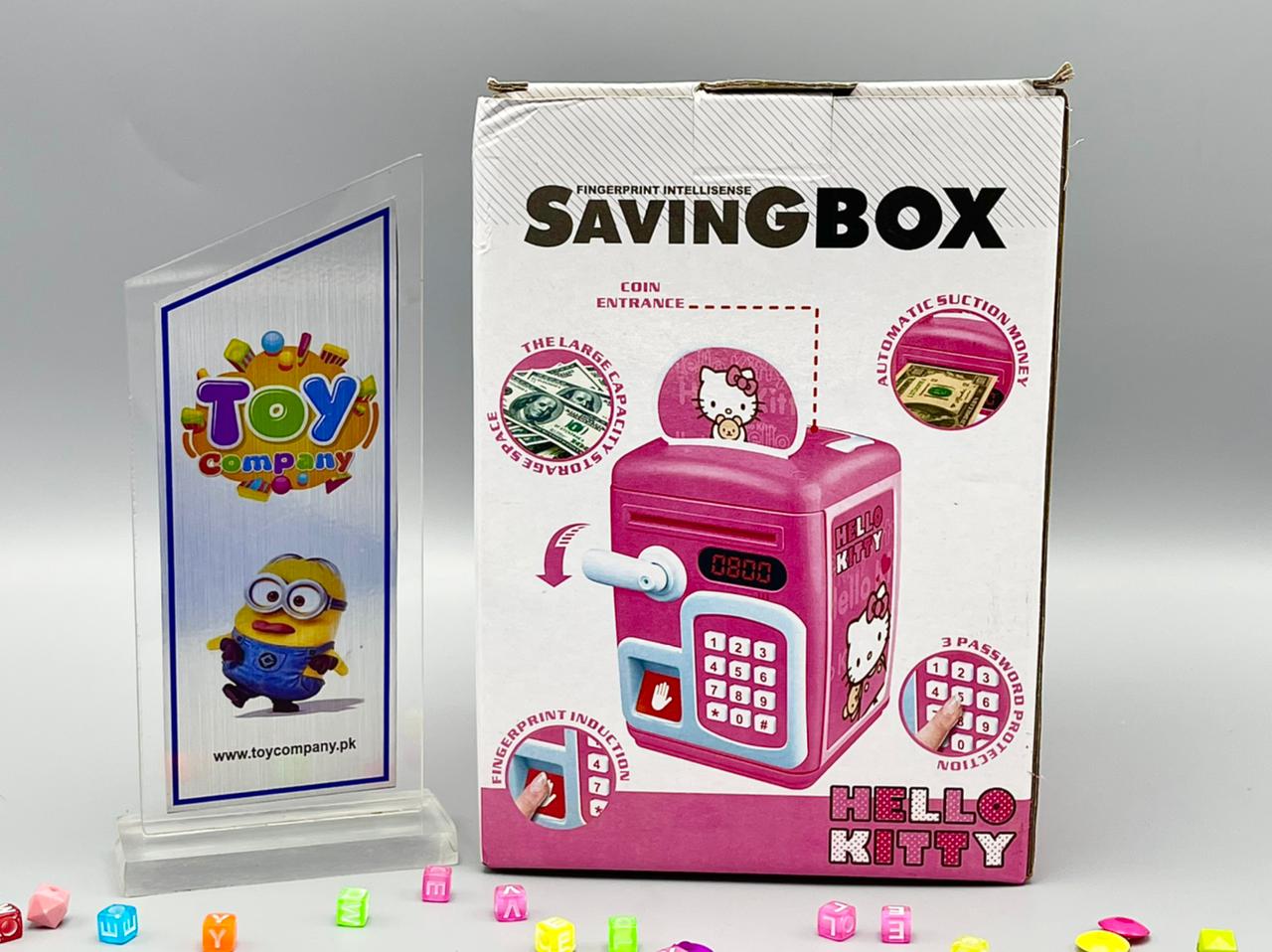 Premium Quality Hello Kitty Piggy Bank ATM with Finger Print