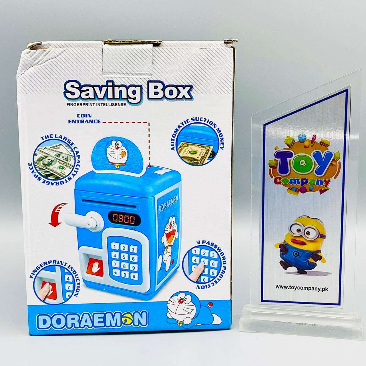 Premium Quality Doraemon Piggy Bank ATM with Finger Print