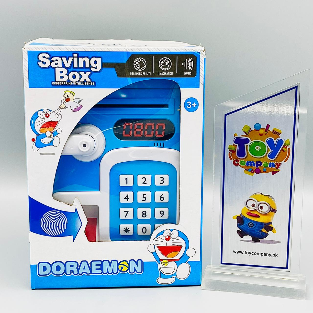 Premium Quality Doraemon Piggy Bank ATM with Finger Print