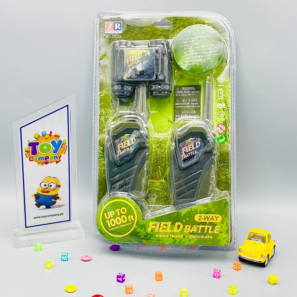 Field Battle Walkie Talkie with Binoculars