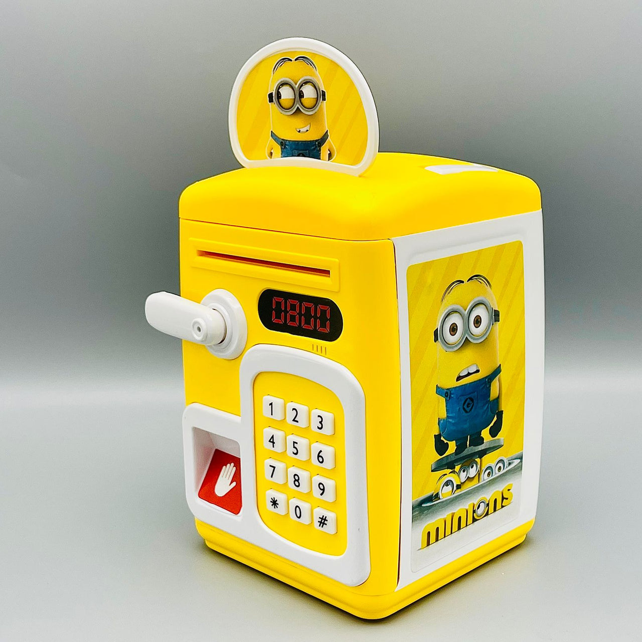 Premium Quality Minion Piggy Bank ATM with Finger Print