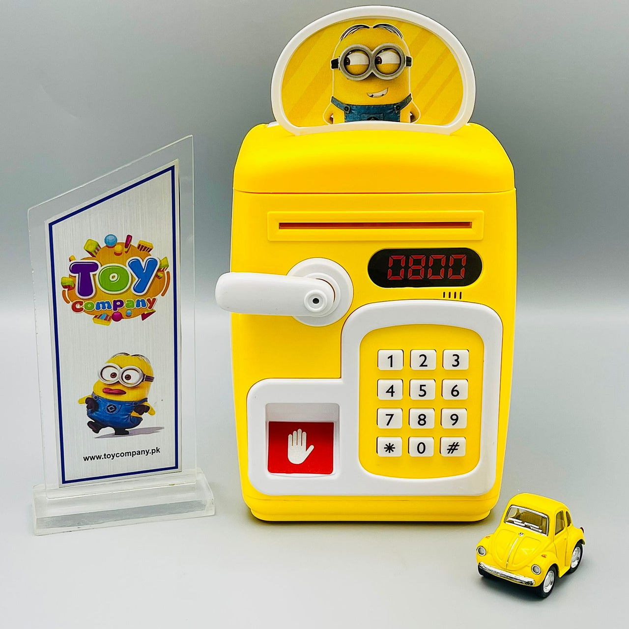 Premium Quality Minion Piggy Bank ATM with Finger Print