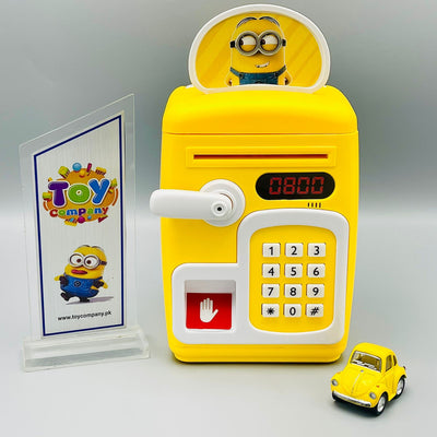 Premium Quality Minion Piggy Bank ATM with Finger Print