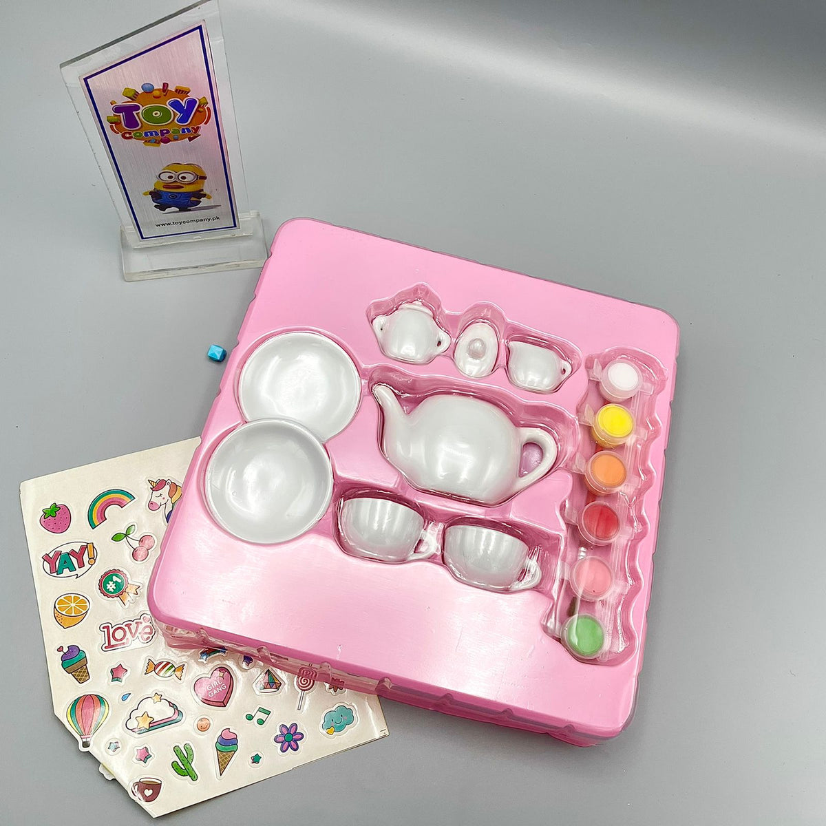 DIY Paint a Cup Tea Party Set - 9 Pieces