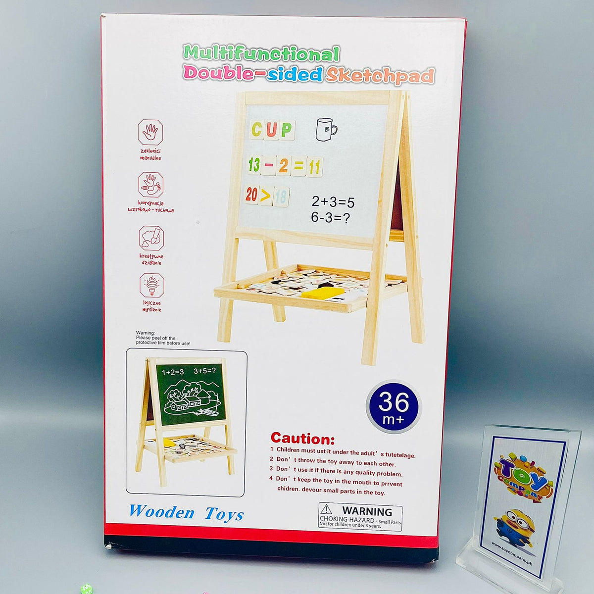 Multifunctional Double-Sided Sketchpad