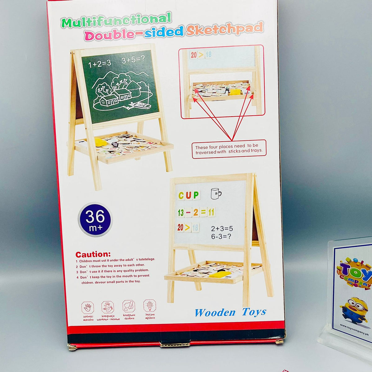 Multifunctional Double-Sided Sketchpad