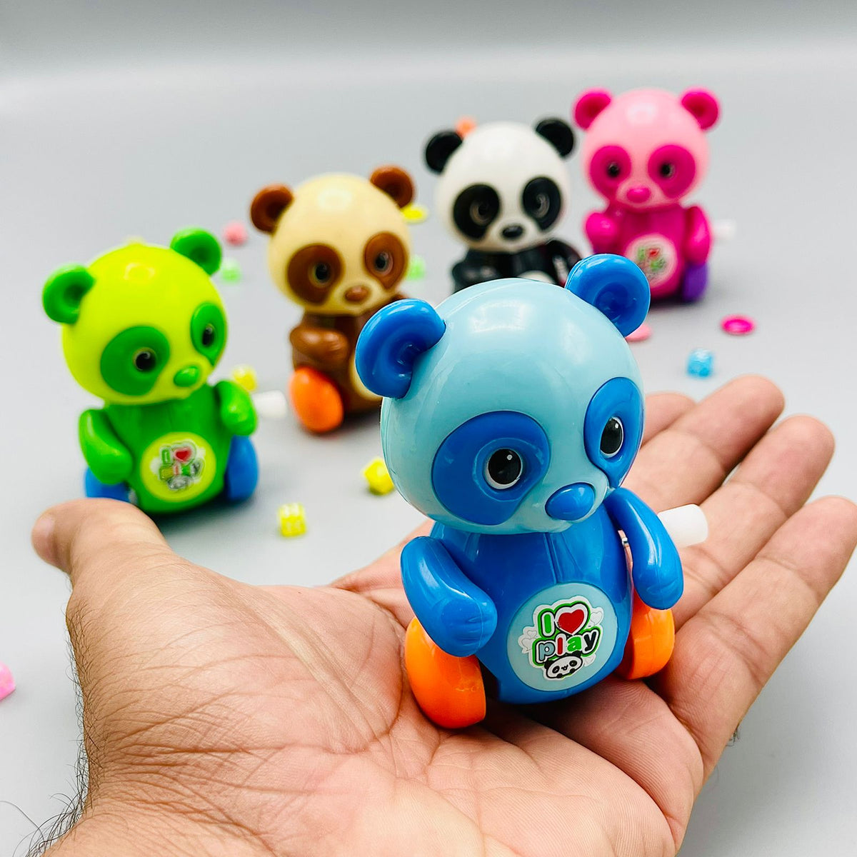 Friction Panda Wind-up Toy