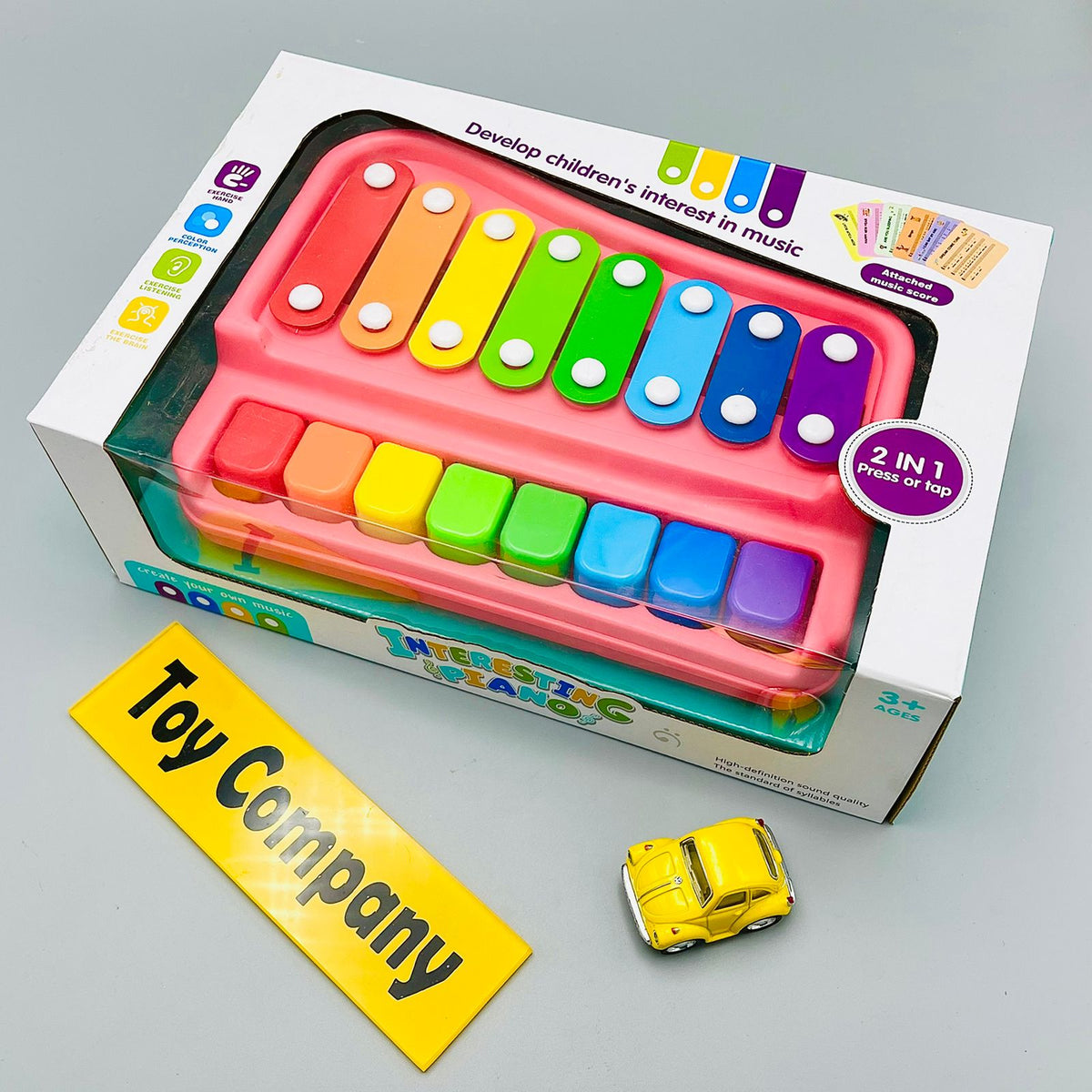 Baby Piano Toy 2 in 1 Xylophone