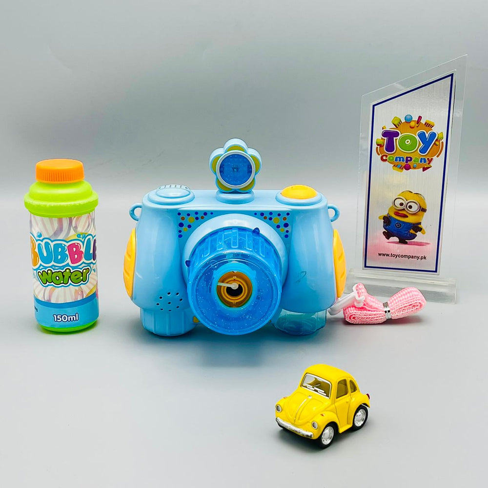 Bubble Camera Toys with Bottle Blowing Bubbles