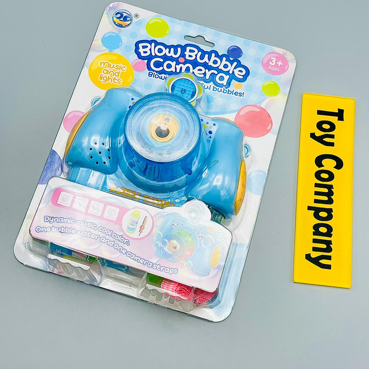 Bubble Camera Toys with Bottle Blowing Bubbles