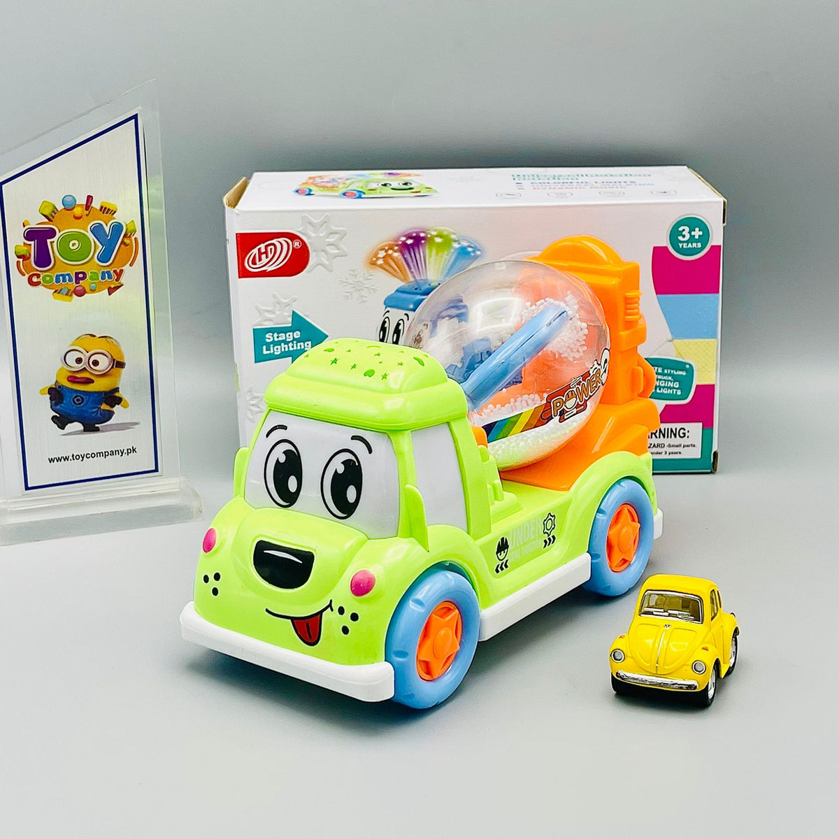 Cartoon Truck Toy with Light and Music