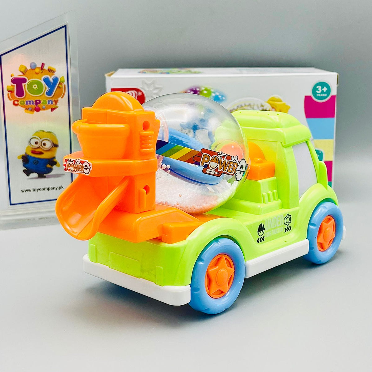 Cartoon Truck Toy with Light and Music