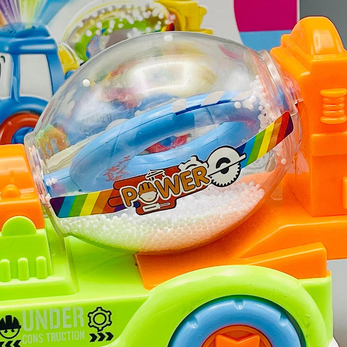 Cartoon Truck Toy with Light and Music
