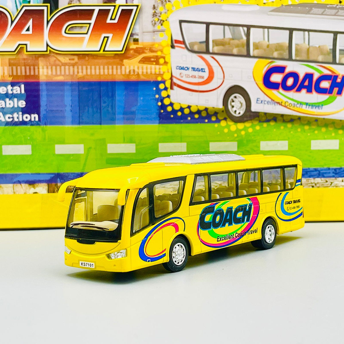 Die-Cast Alloy Bus