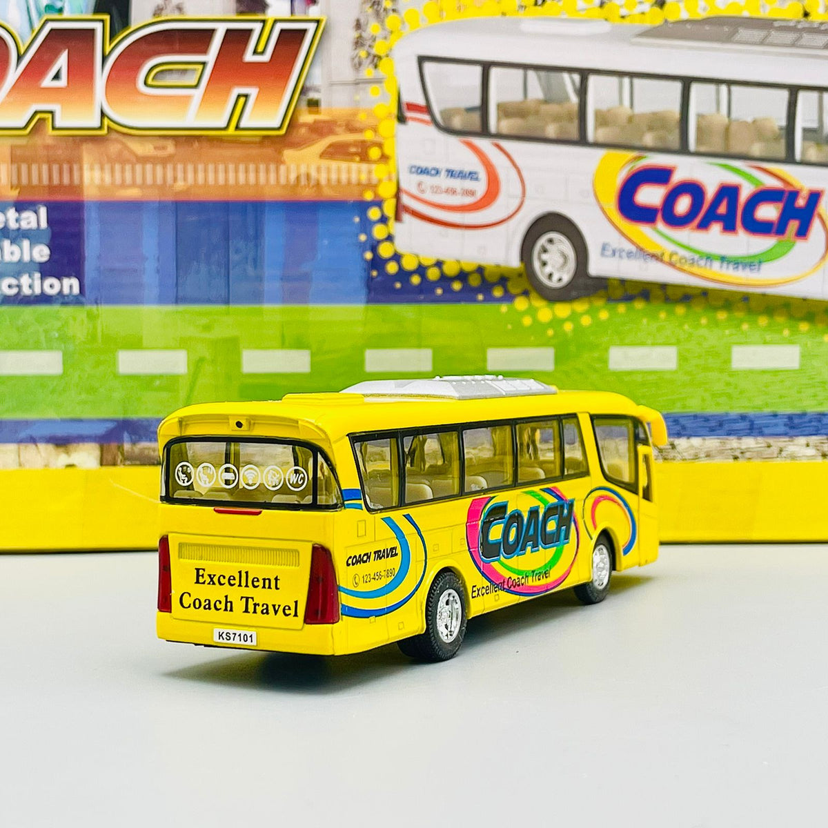 Die-Cast Alloy Bus