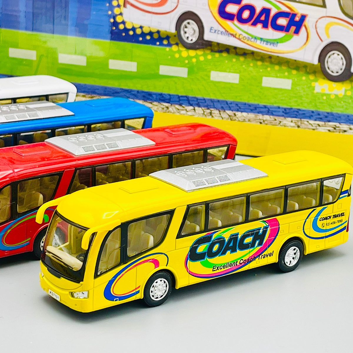 Die-Cast Alloy Bus