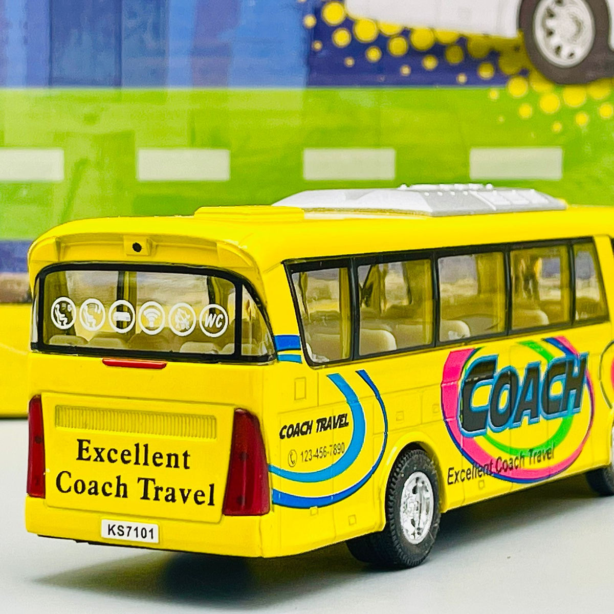 Die-Cast Alloy Bus
