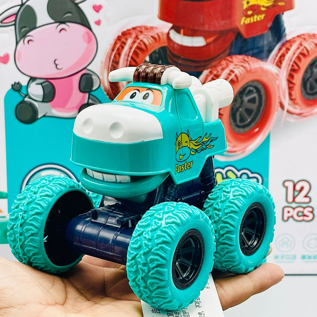 Cartoon Dinky Cars Toy For Kids