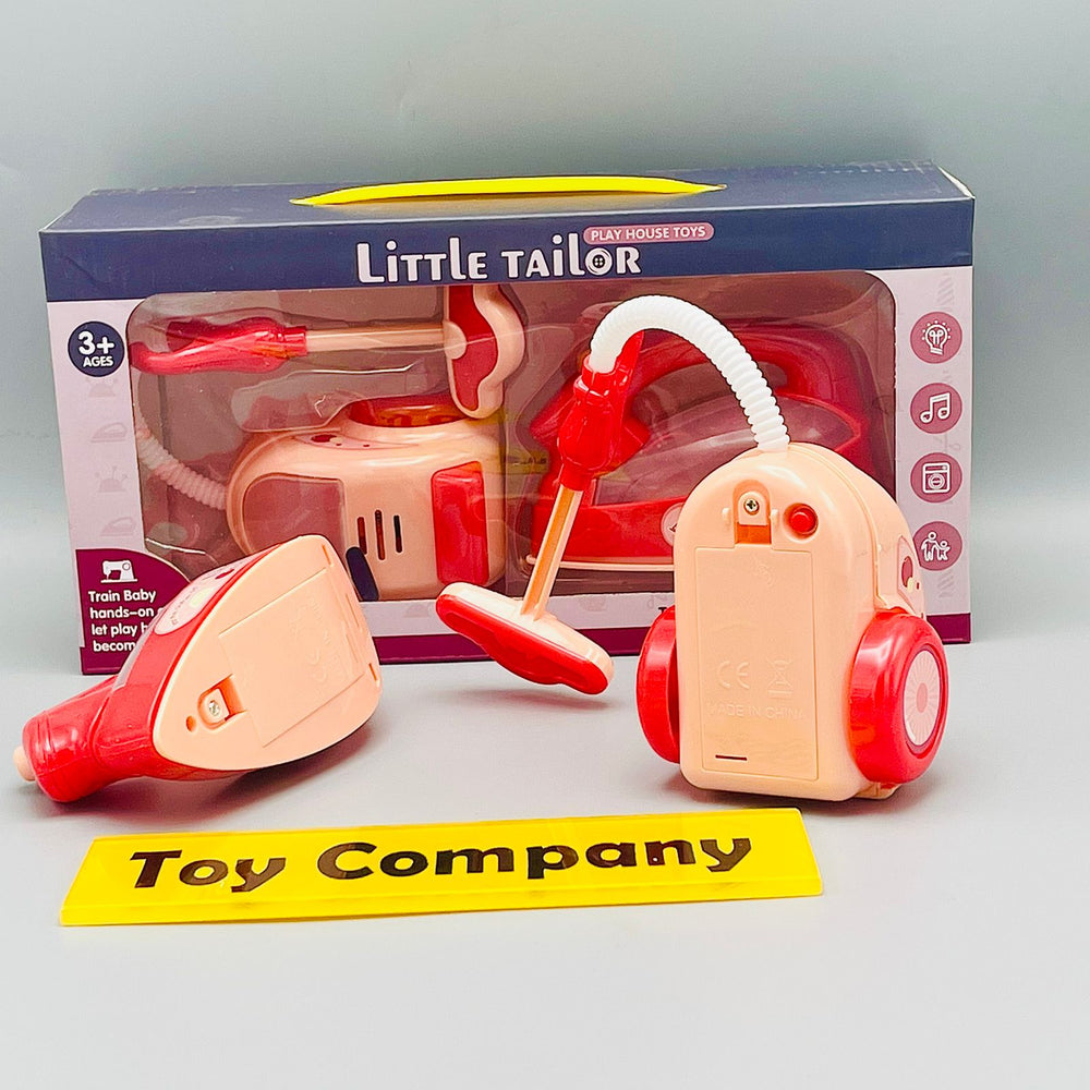 Little Tailor 2 IN 1 Iron & Vacuum Household Playset