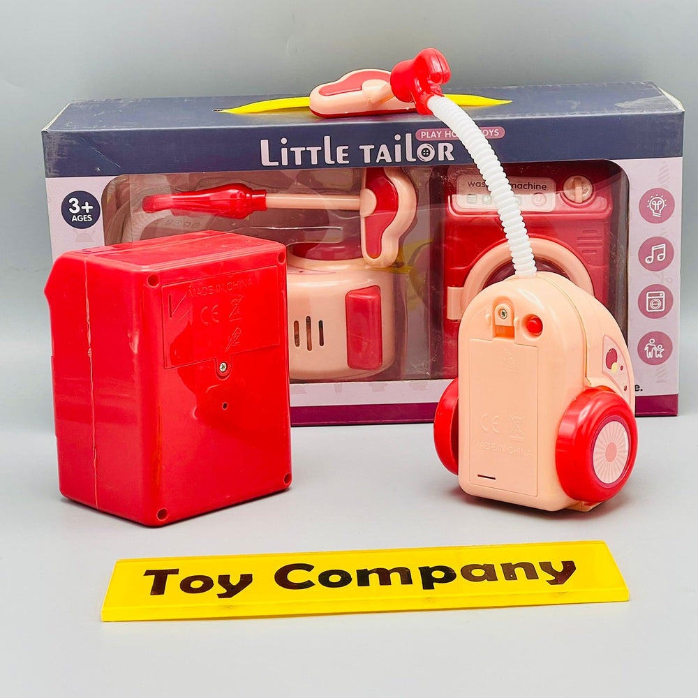 Little Tailor 2 IN 1 Washing Machine & Vacuum