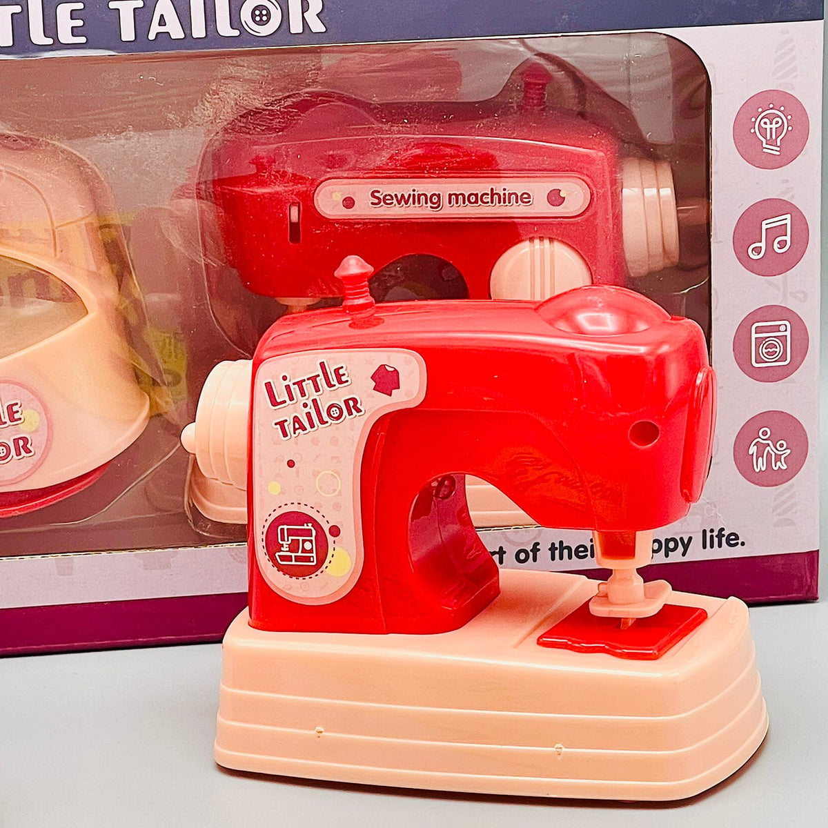 Little Tailor 2 IN 1 Musical Iron & Sewing Machine Playset