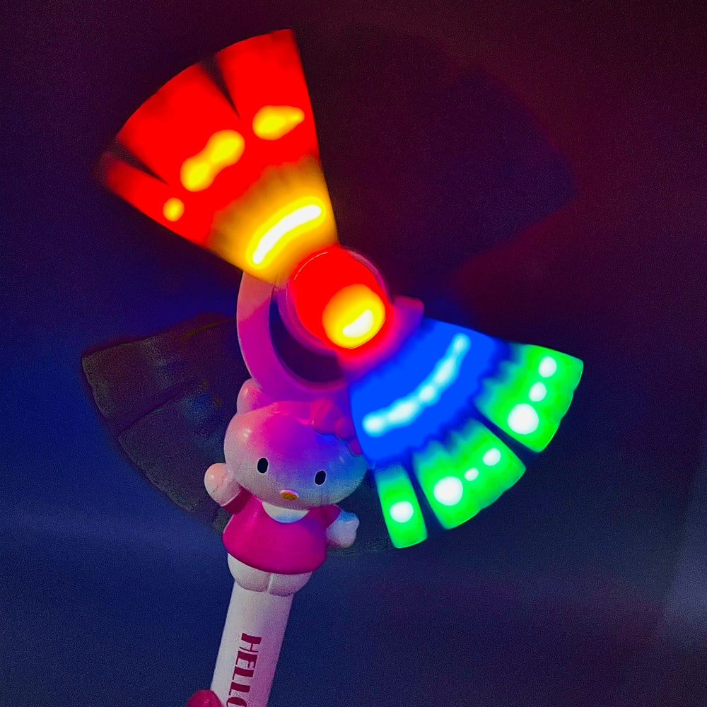 Led Light Up Windmill Toy - Glowing Magic Wand