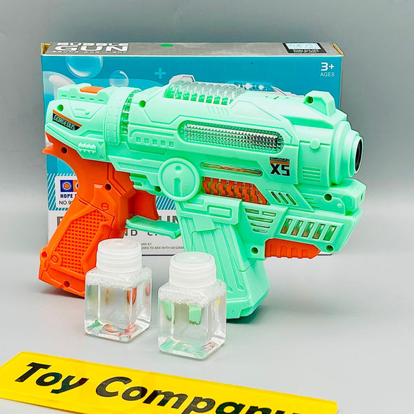 Electric Automatic Bubble Maker Gun-Magic Bubble Blower