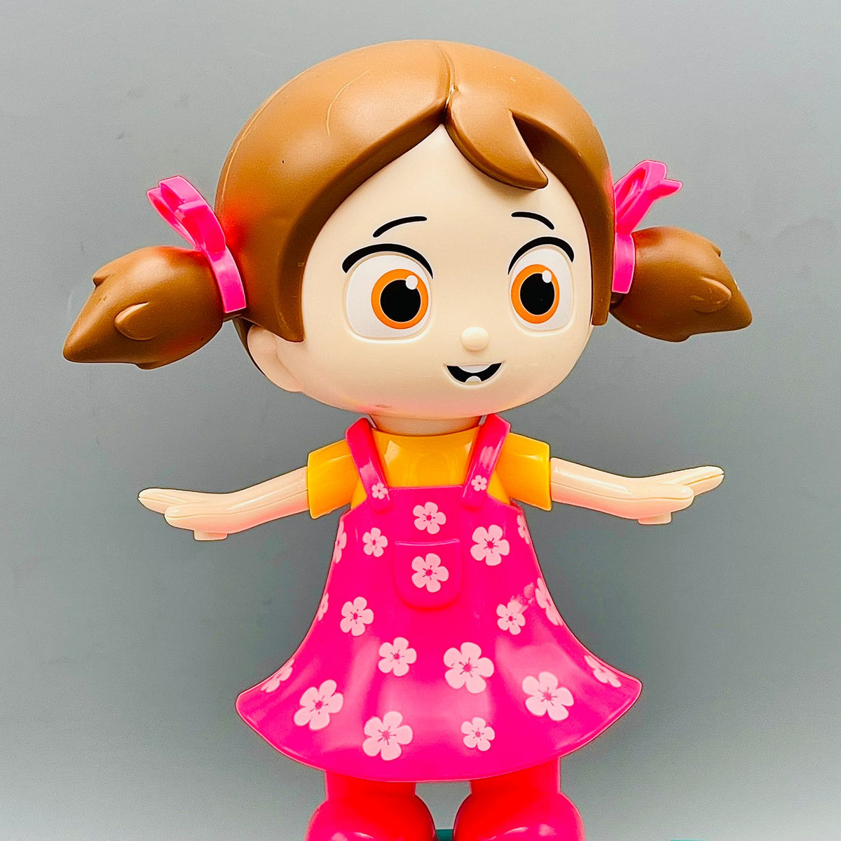 Musical Dancing Spinning Doll with Flashing Lights