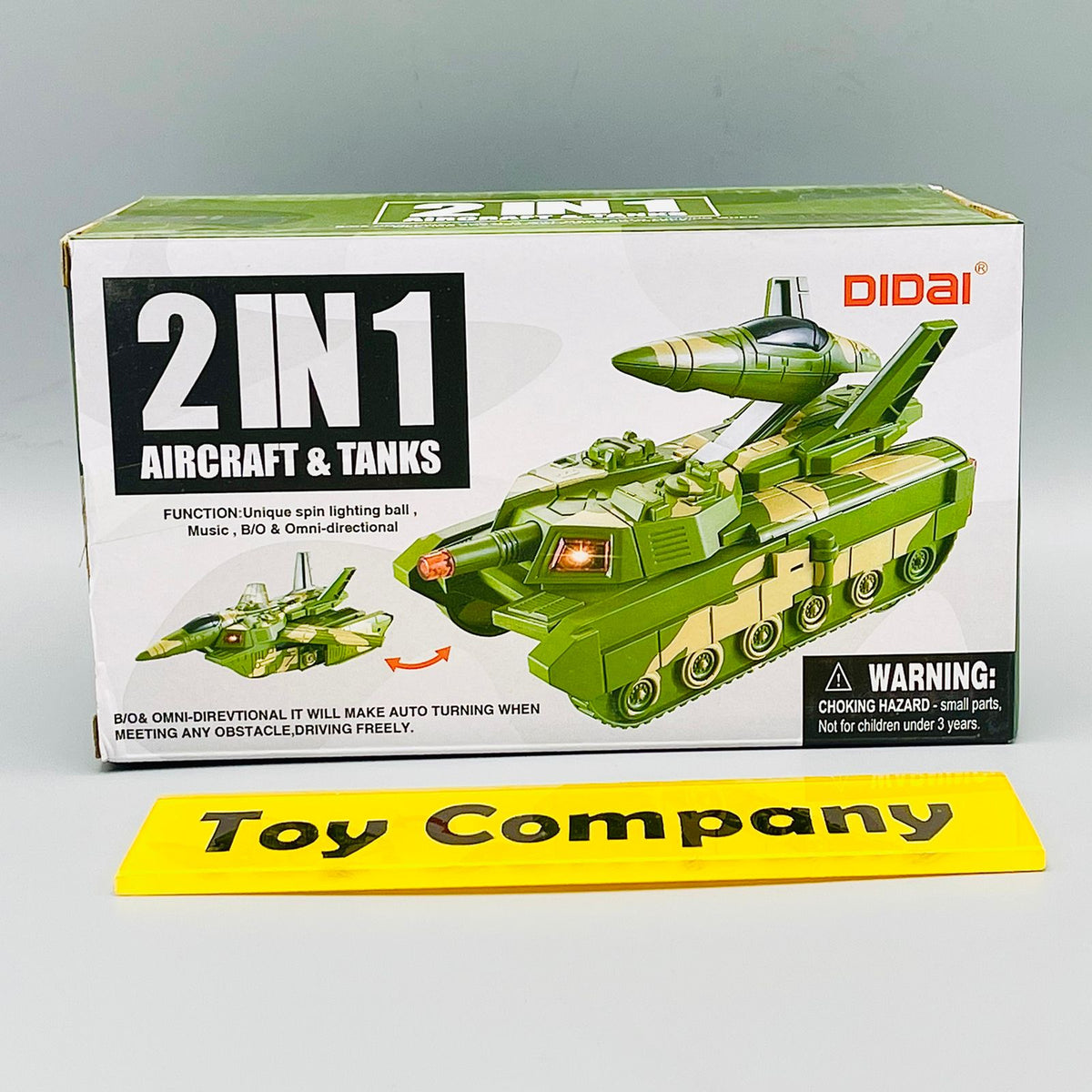 Transformer Tank Aircraft 2 In 1 | Convertible Tank