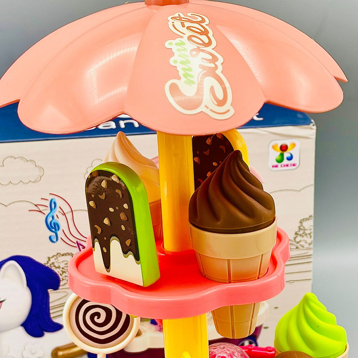 Ice Cream & Candy Mini Shopping Cart