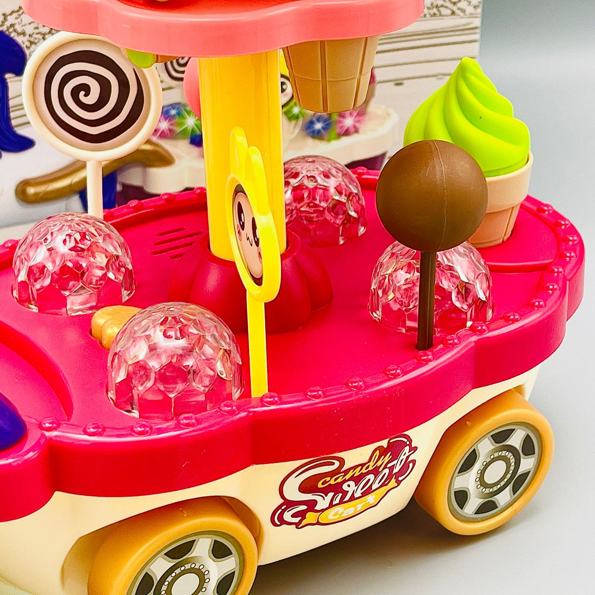 Ice Cream & Candy Mini Shopping Cart