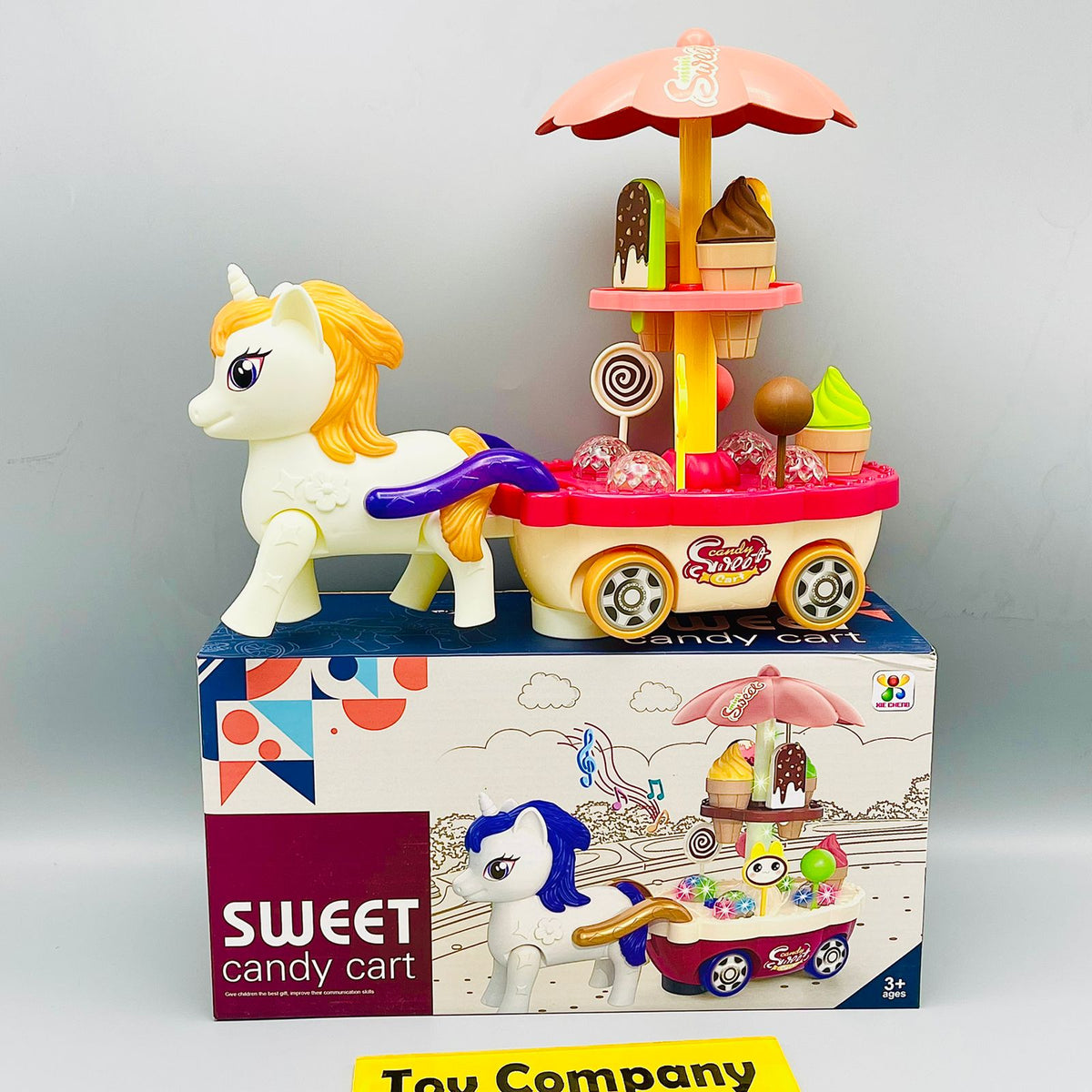Ice Cream & Candy Mini Shopping Cart