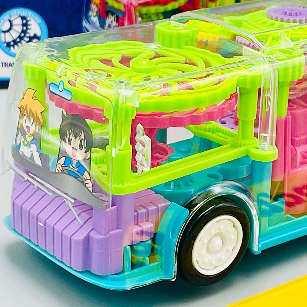Gear Light Bus Toy
