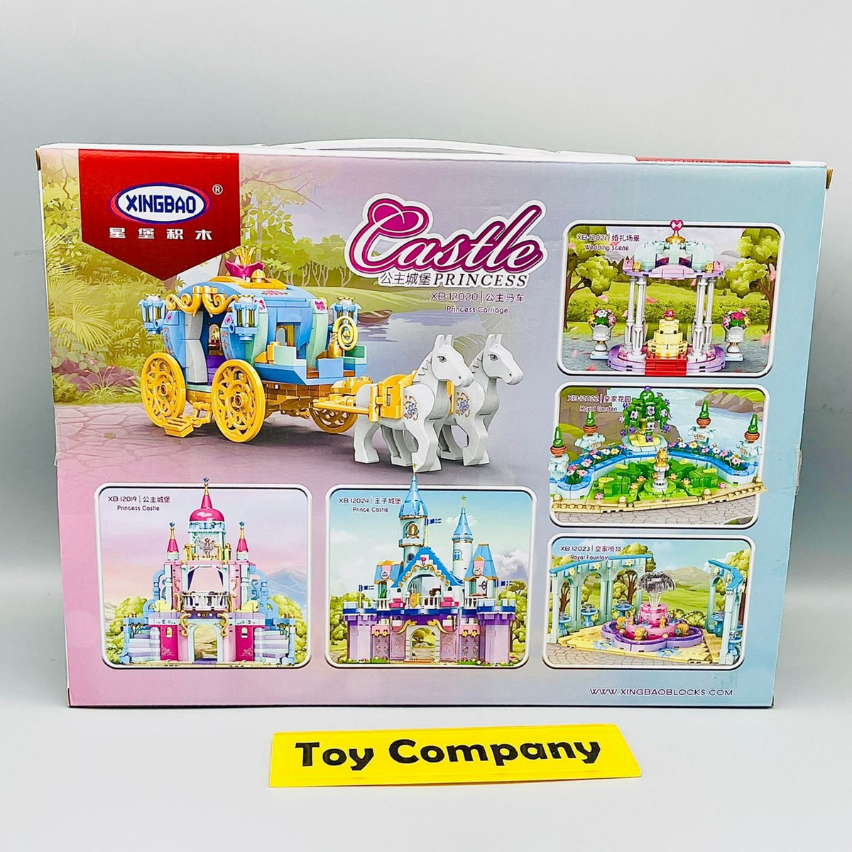 Lego Blocks-Princess Castle Royal Horse