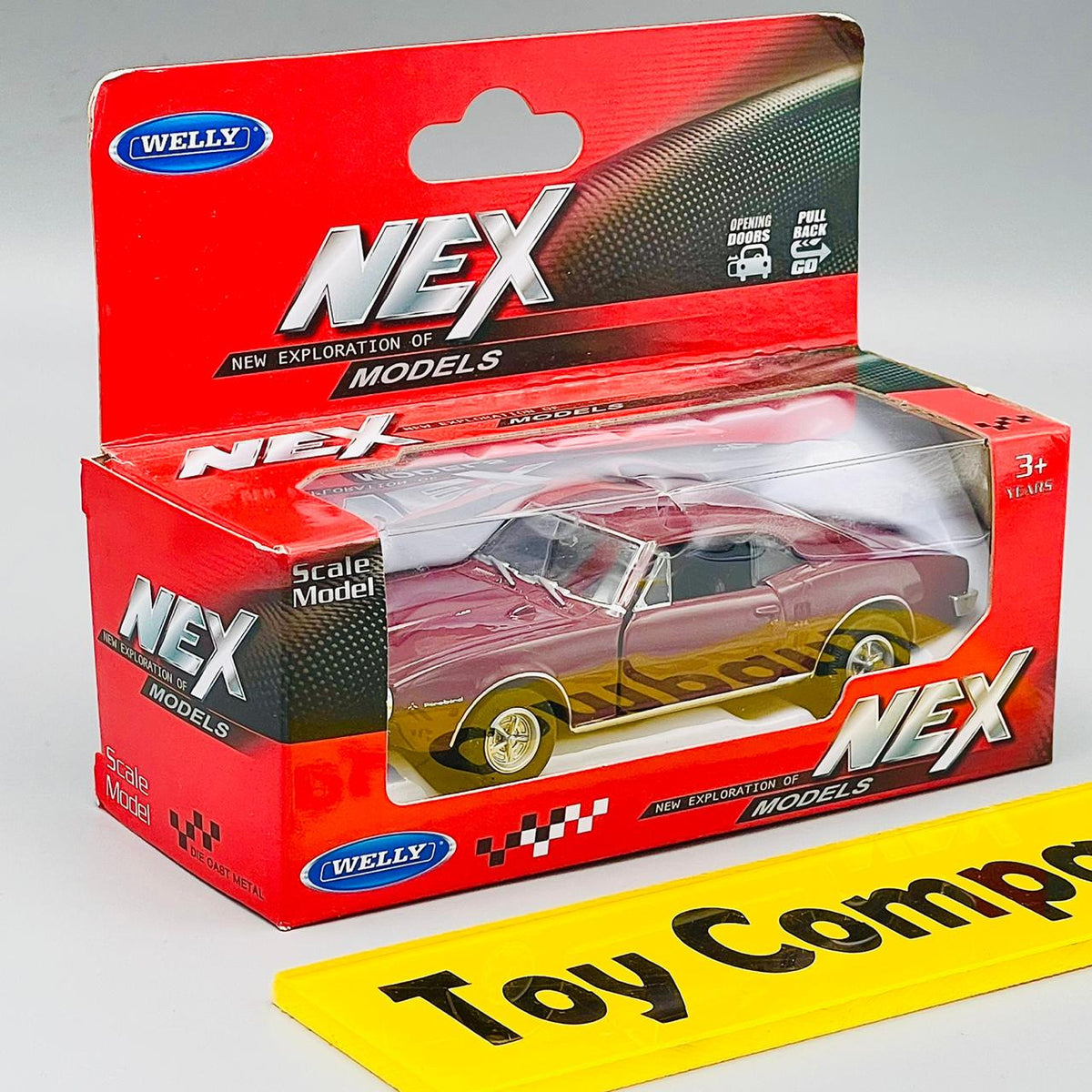 Die-cast 1967 Pontiac Fire-bird - Welly
