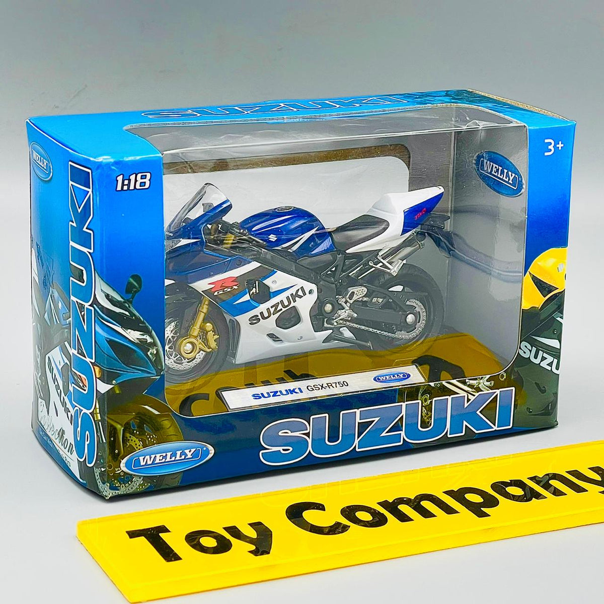Die-cast Suzuki GSX-R750