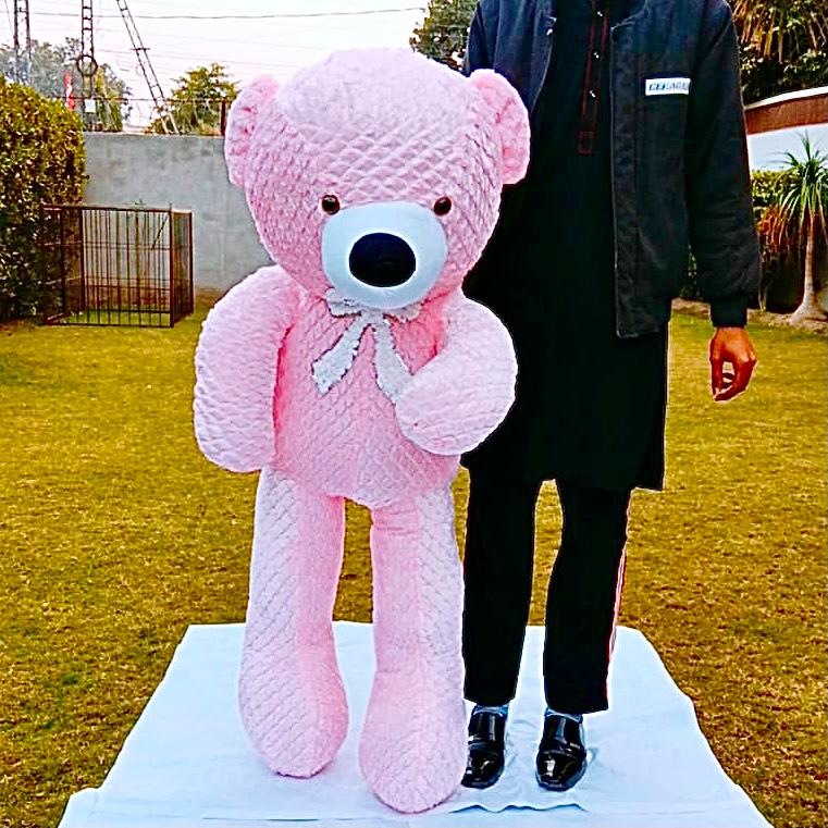 Giant Pink Teddy Bear Stuffed Toy