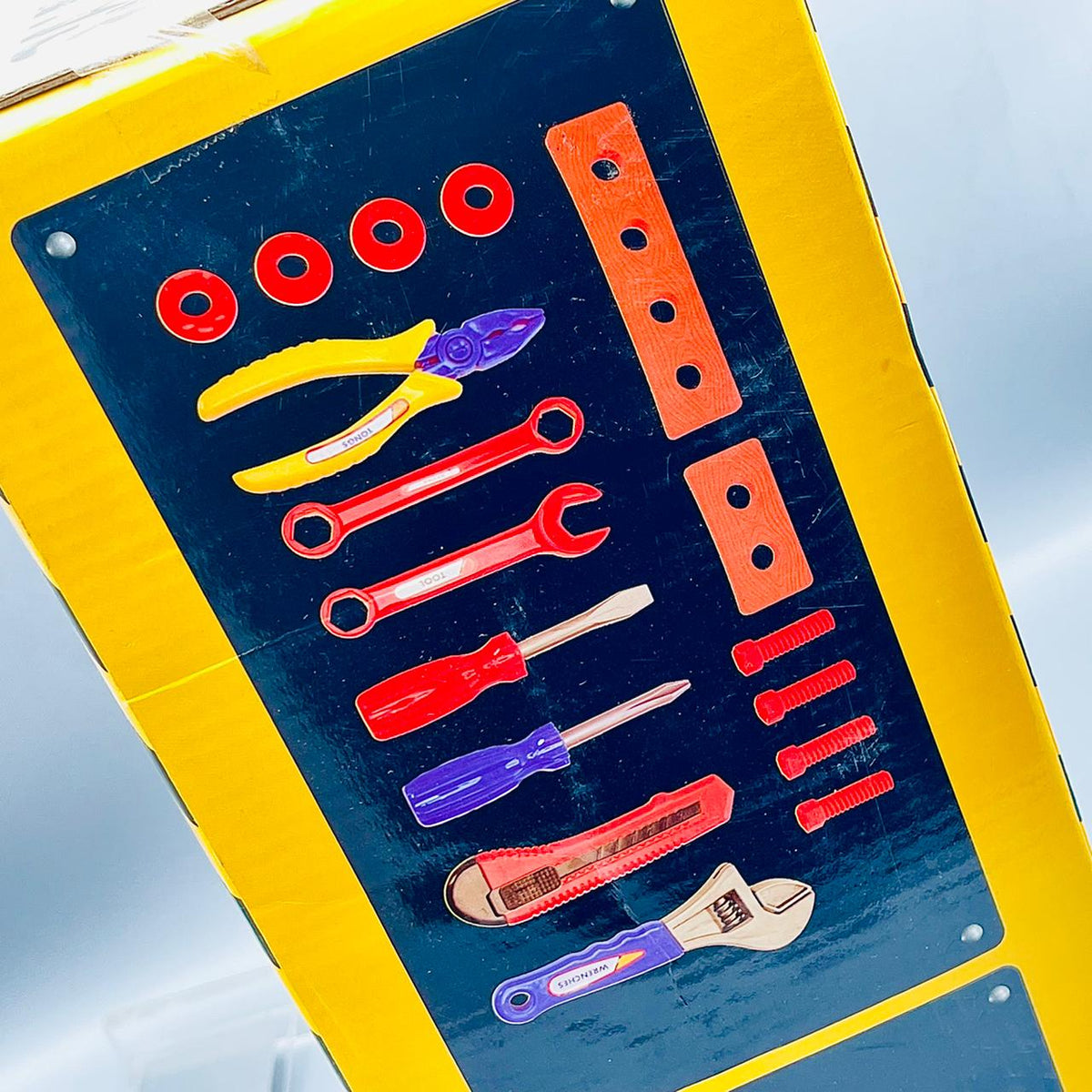My Little Trolley Tool Cart - 46Pcs